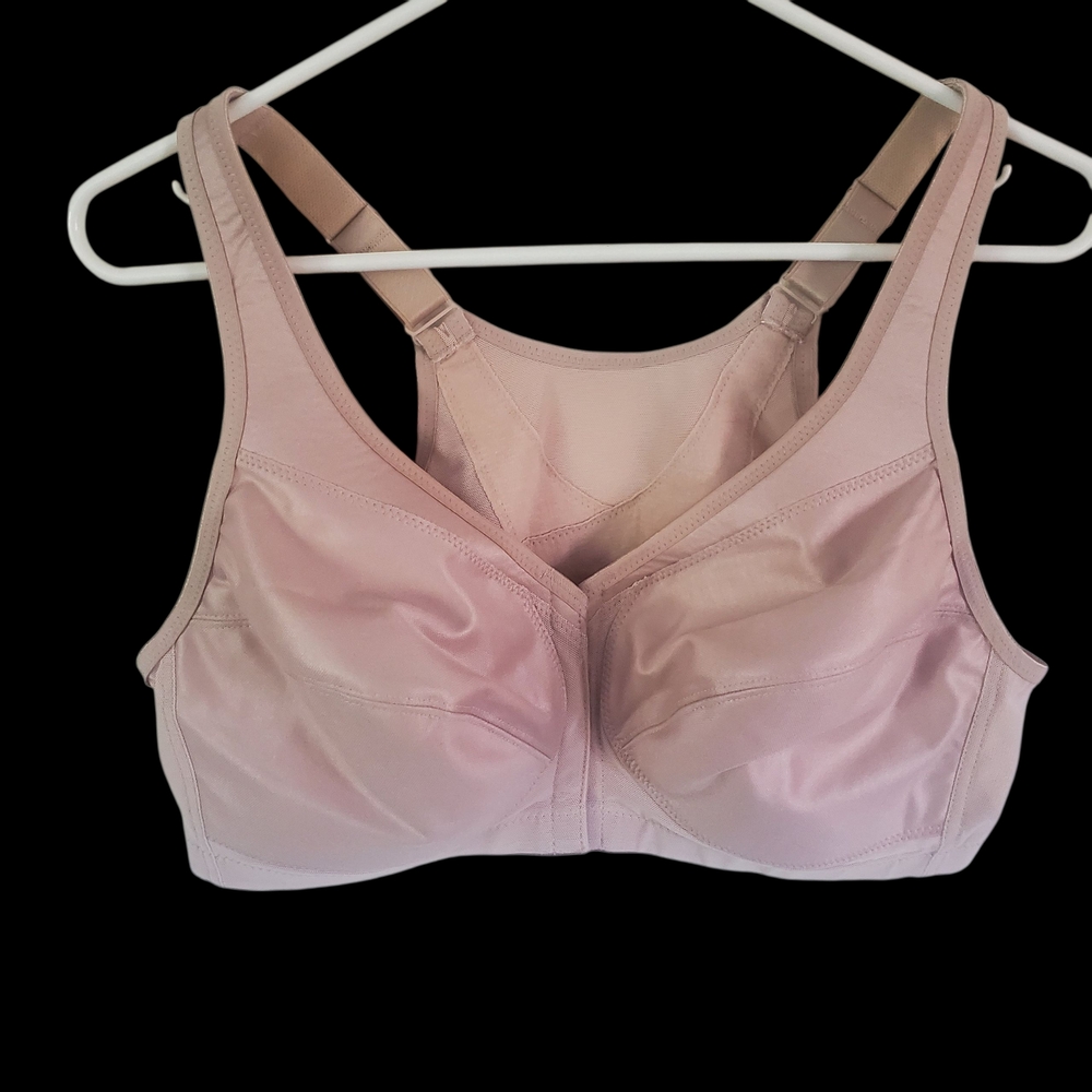 Glamorise Womens MagicLift Front Close Posture Back Support Bra Size‎ 42B #1265